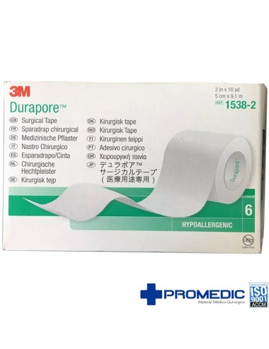 DURAPORE HIPOALERGENICO 5x10 C/6