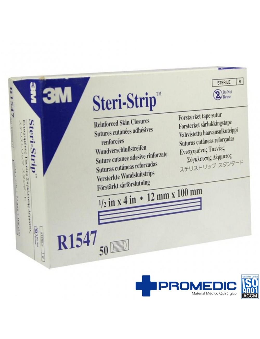 STERI-STRIP 12X100mm C/6X50