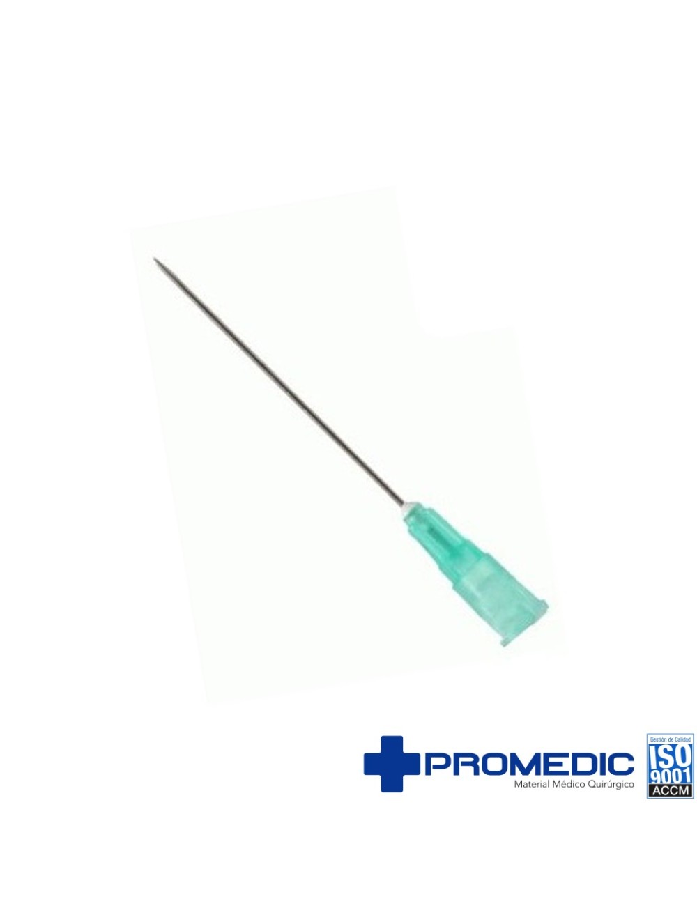 AGUJA 21G 25X0.8 VERDE C/100