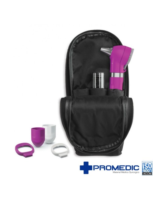 SET OTOSCOPIO POCKET+ LED ONIX NEGRO WA