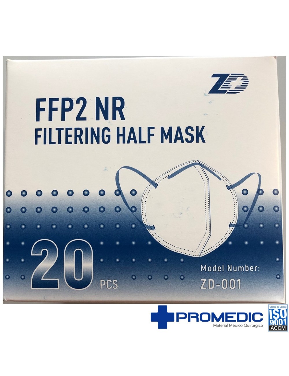 MASCARILLA FFP2 ZD-001 C/20