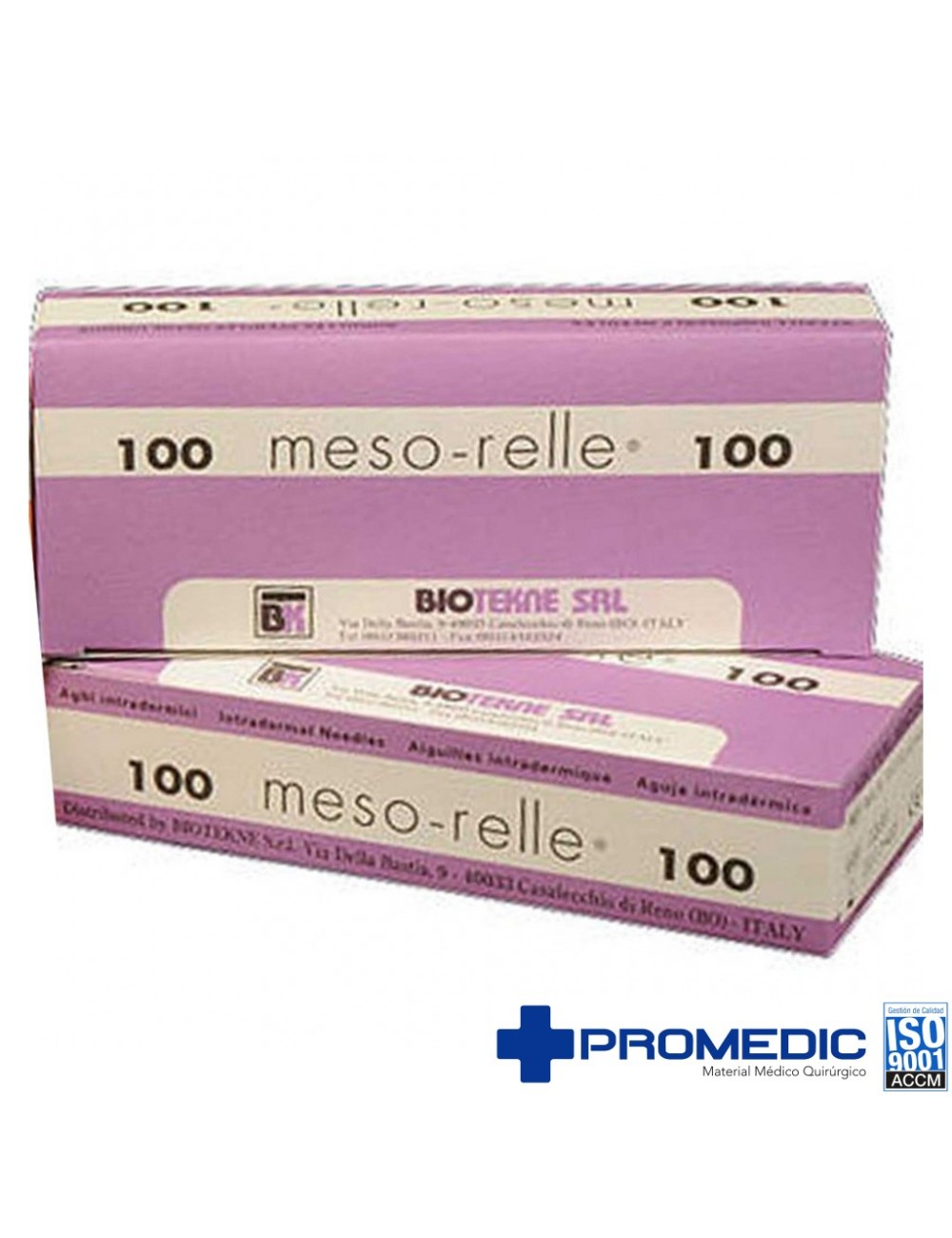 AGUJA MESO-RELLE 32G 0,23x12mm C/100