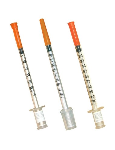 JERINGA 1 ML E/I U-100 0,33x12,7 mm 29G C/100