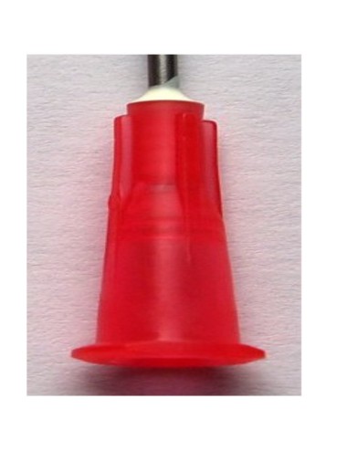 AGUJA 40x1,2 18G 1 1/2" CARGA ROJA C/100