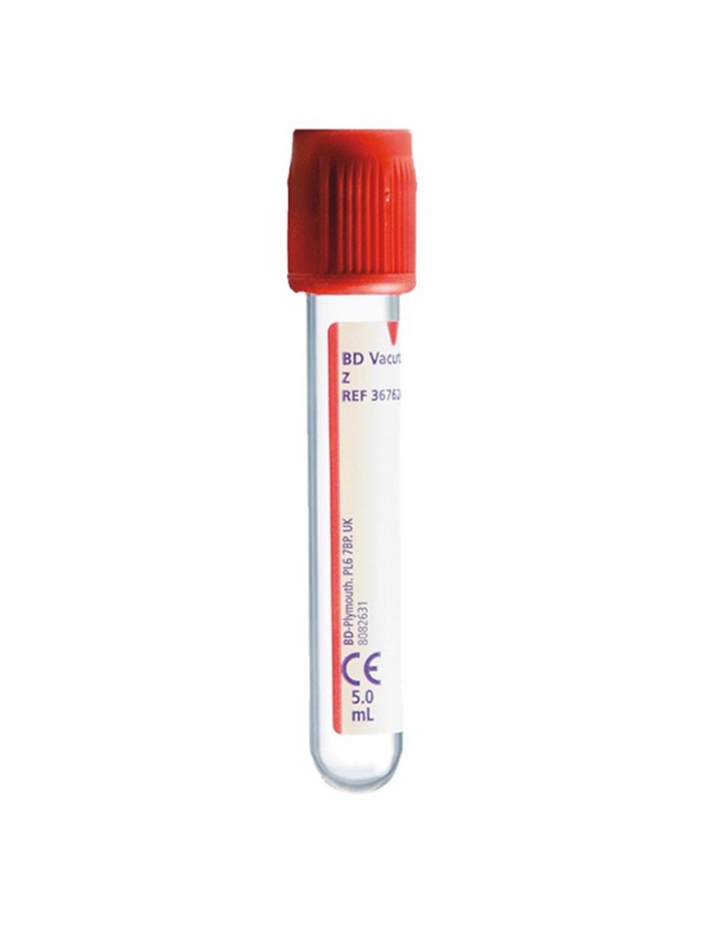 VACUTAINER Z ROJO SECO 5 ml C/100