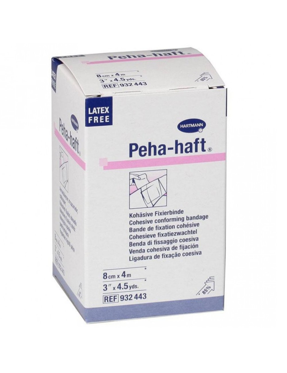 VENDA COHESIVA PEHA-HAFT 8 cm X 4 m