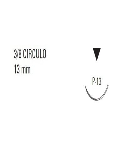 CAPROSYN 5/0 VIO 3/8 13mm T 45cm P13 C/12