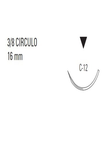 MONOSOF 6/0 NEG 3/8 16mm T 75cm C12 C/36