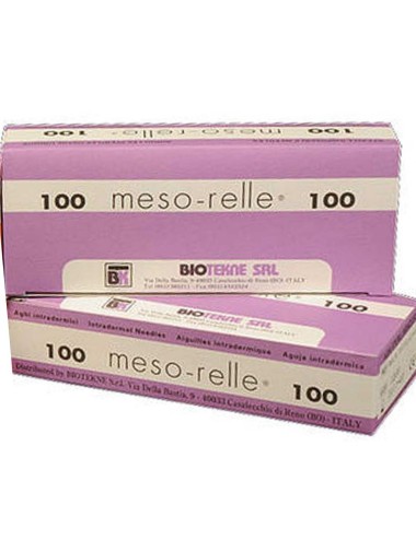 AGUJA MESO-RELLE 31G 0,26x4mm C/100