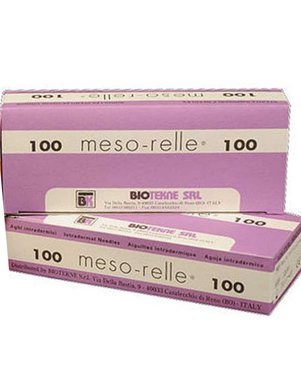 AGUJA MESO-RELLE 31G 0,26x4mm C/100