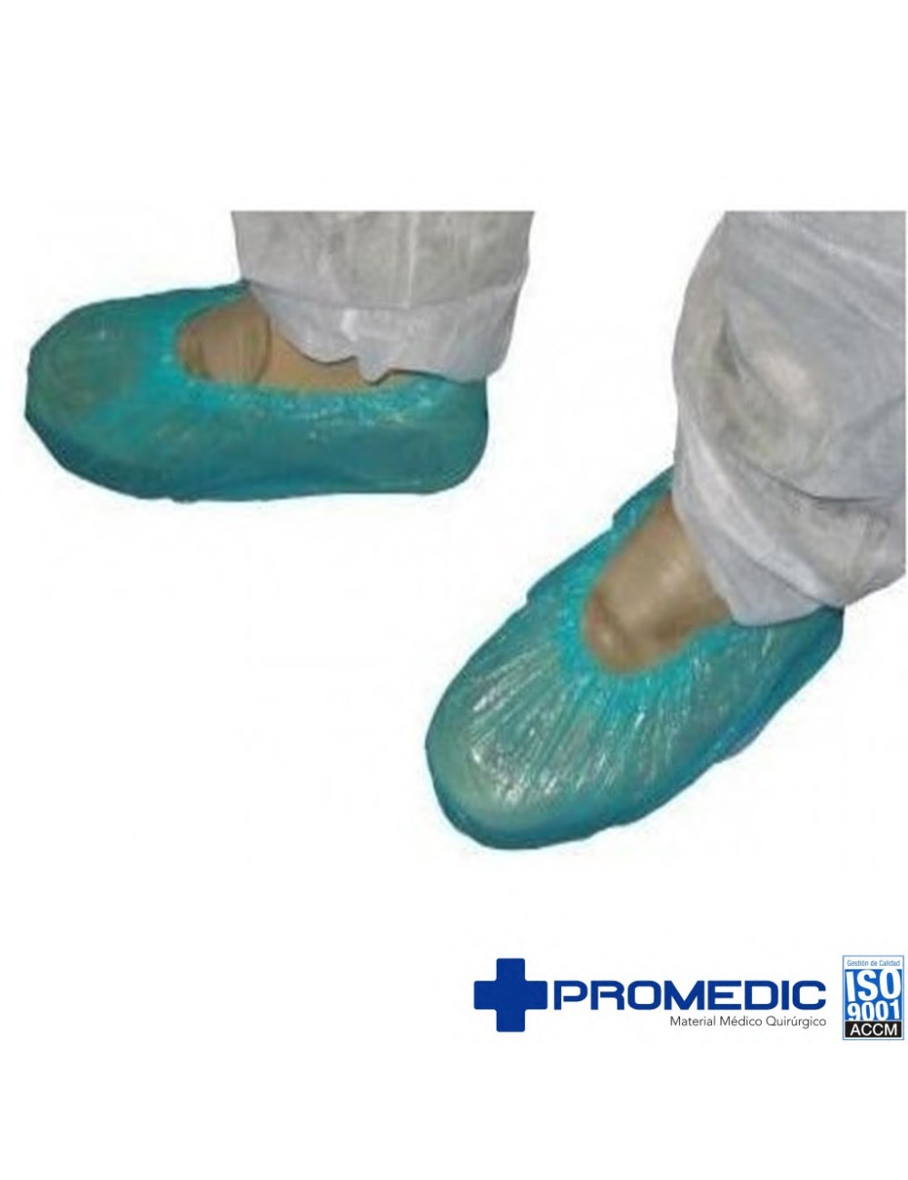 CUBREZAPATOS PLASTICO VERDES B/100